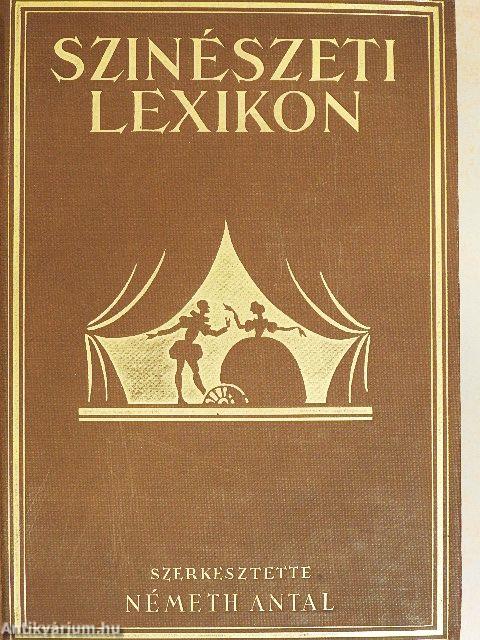Színészeti lexikon I. (töredék)