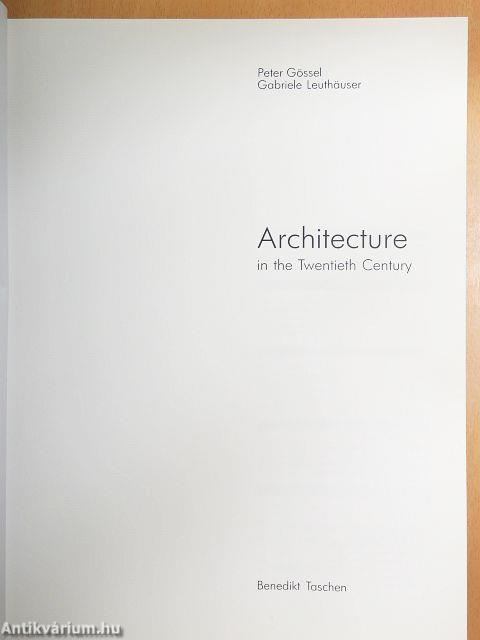 Architecture in the Twentieth Century