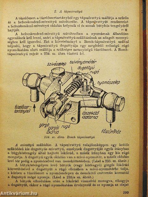 A gépkocsik szerkezete és kezelése
