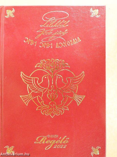 Regélő határidőnapló 2022. 