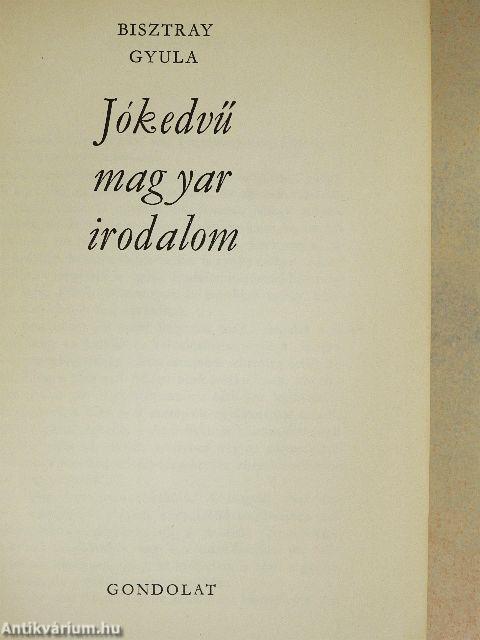 Jókedvű magyar irodalom
