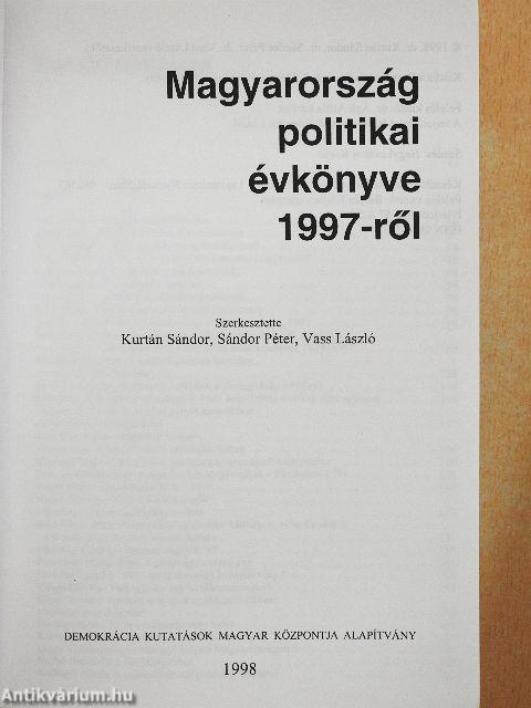 Magyarország politikai évkönyve 1998