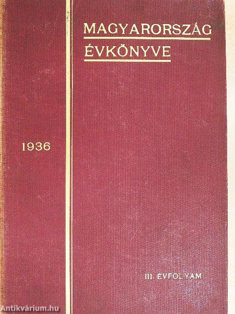 Magyarország Évkönyve 1936