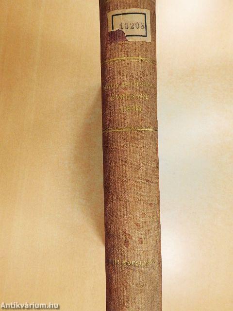 Magyarország Évkönyve 1936