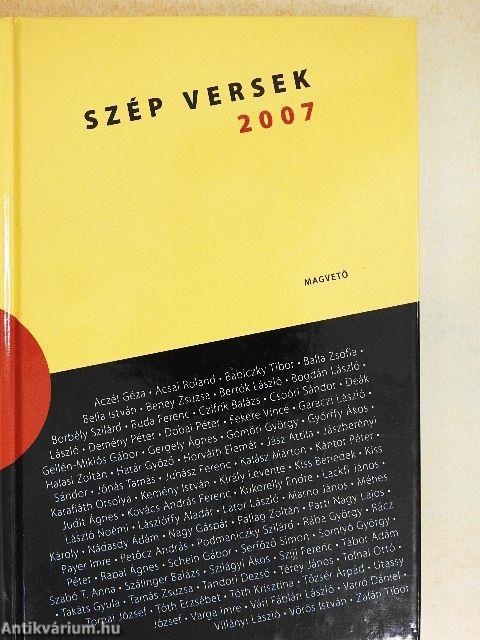 Szép versek 2007