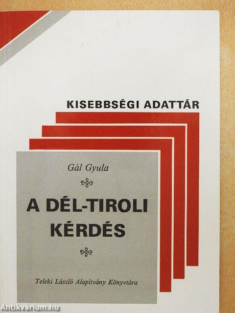 A dél-tiroli kérdés