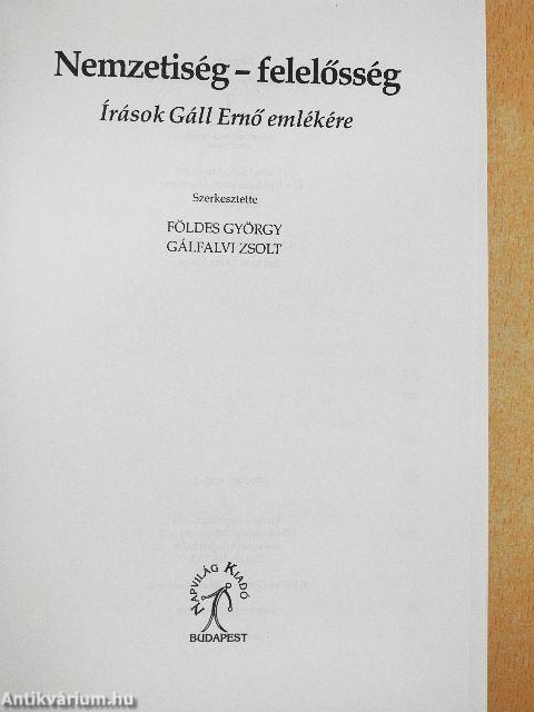 Nemzetiség - felelősség