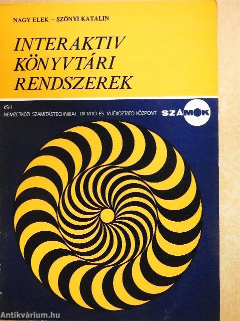 Interaktív könyvtári rendszerek