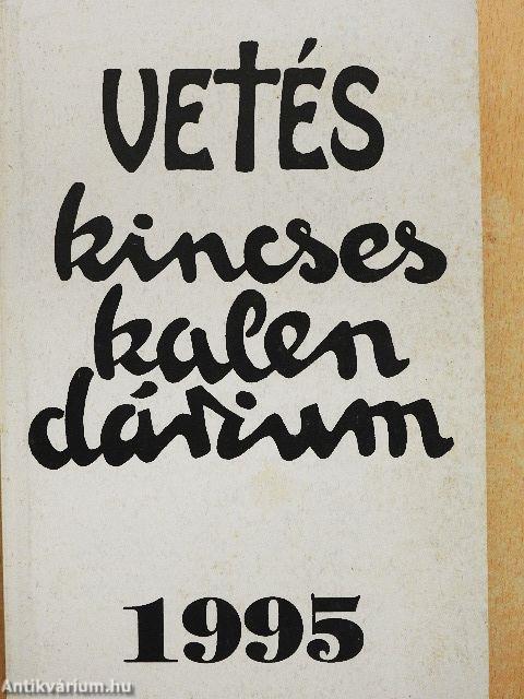 Vetés Kincseskalendárium 1995