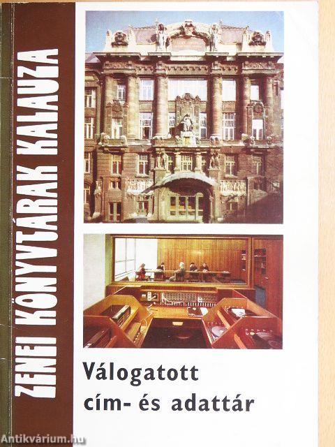 Zenei könyvtárak kalauza