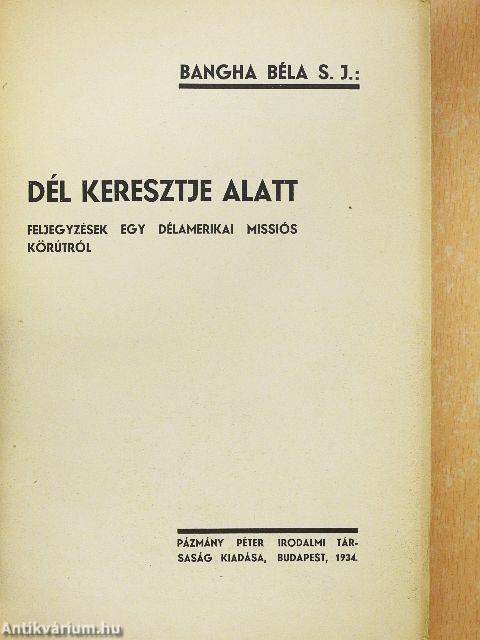 Dél keresztje alatt