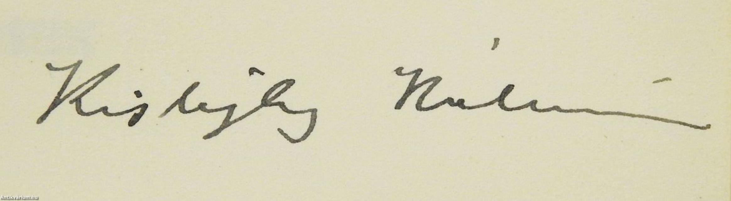 Hódolat (dedikált példány)