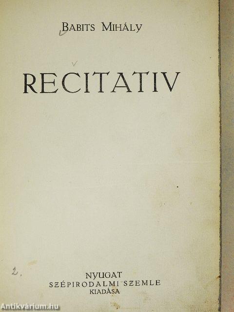 Recitativ