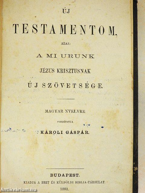 Új Testamentom/A zsoltárok könyve