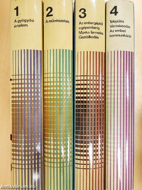 Minerva nagy képes enciklopédia 1-4.
