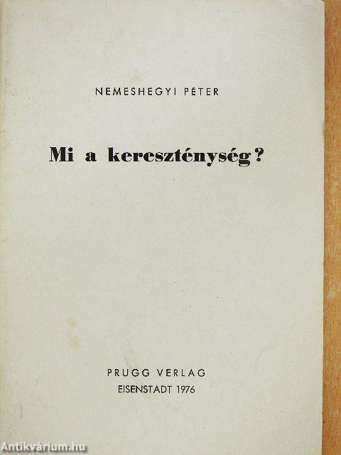 Mi a kereszténység?