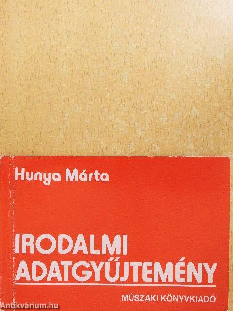 Irodalmi adatgyűjtemény