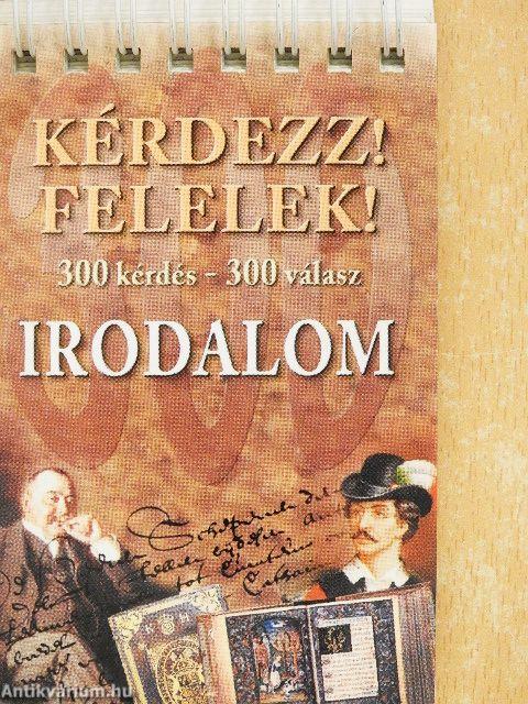 Kérdezz! Felelek! - Irodalom