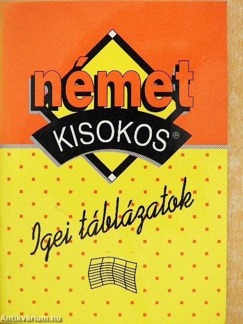 Német kisokos - Igei táblázatok