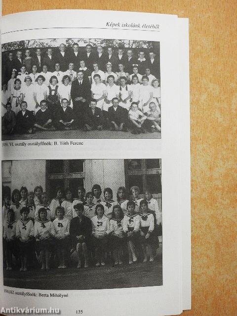 A mezőtúri Református Általános Iskola és Diákotthon jubileumi évkönyve