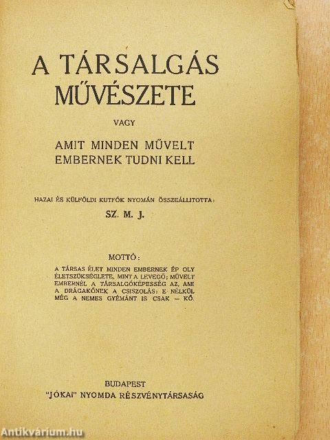A társalgás művészete
