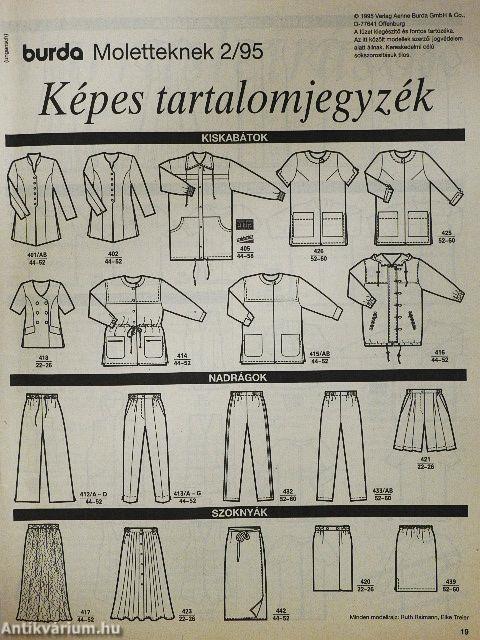 Burda Moletteknek 1995/2.
