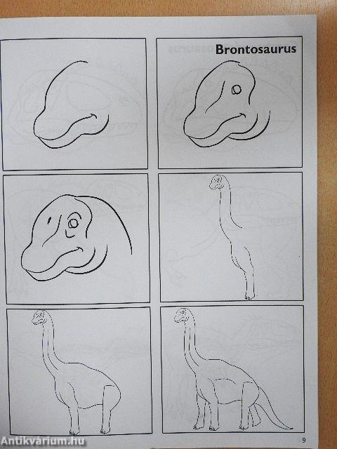 Hogyan rajzoljunk dinókat