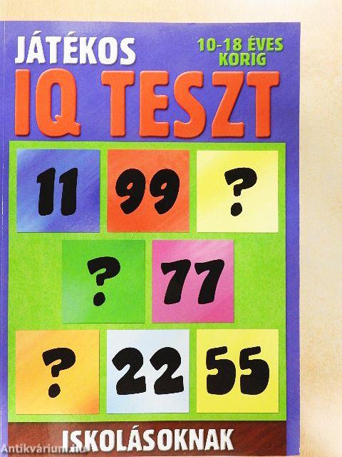 Játékos IQ teszt iskolásoknak