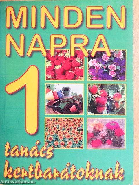 Minden napra egy tanács kertbarátoknak