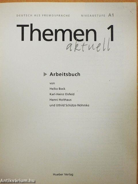 Themen aktuell 1 - Arbeitsbuch
