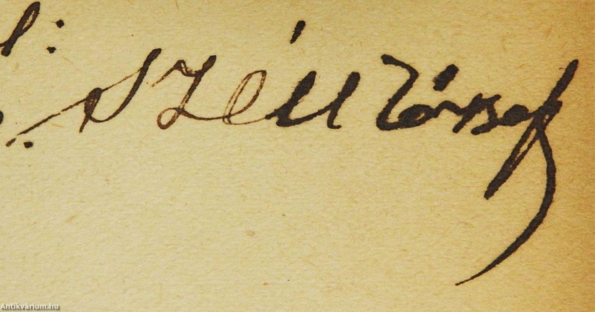 Életem útja (dedikált példány)