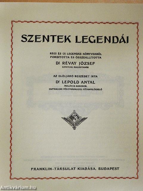 Szentek legendái
