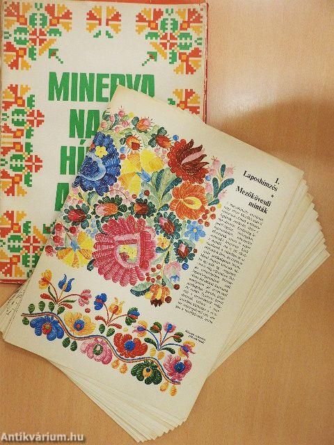 Minerva nagy hímzőalbum