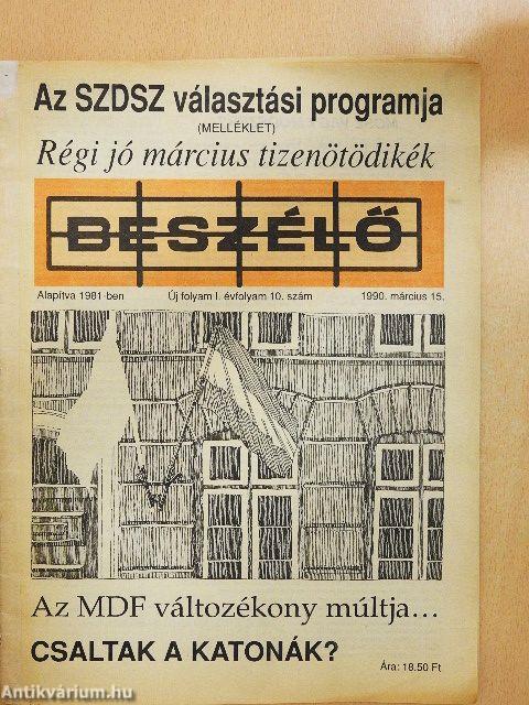 Beszélő 1990. március 15.