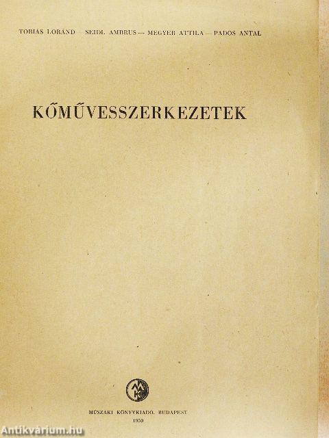 Kőművesszerkezetek