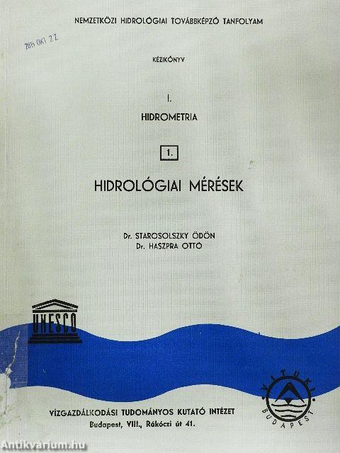 Hidrometria I/1.
