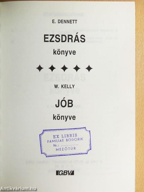 Ezsdrás könyve/Jób könyve