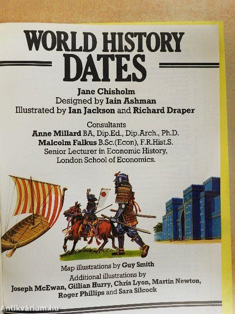 The Usborne Illustrated World History Dates