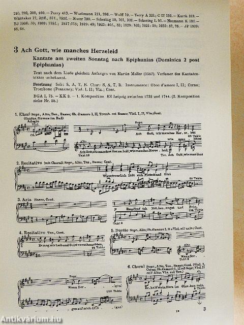 Thematisch-systematisches Verzeichnis der Musikalischen Werke von Johann Sebastian Bach