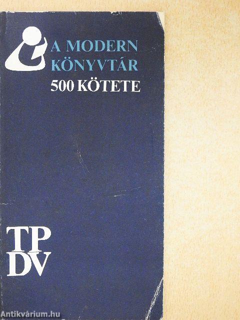 A modern könyvtár 500 kötete