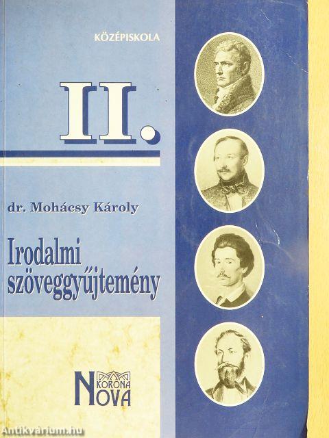 Irodalmi szöveggyűjtemény II.