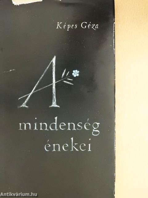 A mindenség énekei (dedikált példány)