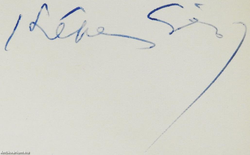 A mindenség énekei (dedikált példány)