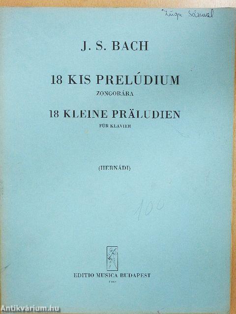 18 kis prelúdium