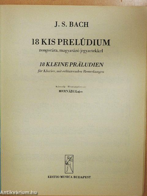 18 kis prelúdium