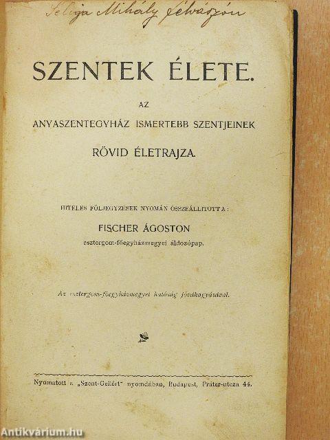 Szentek élete