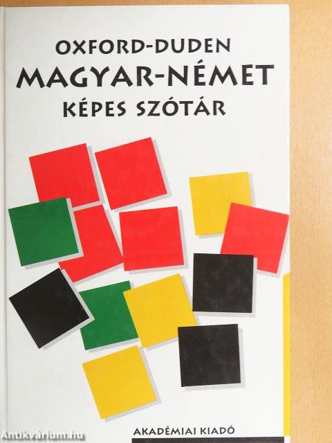Oxford Duden magyar-német képes szótár