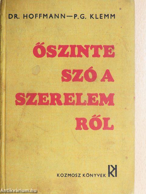 Őszinte szó a szerelemről