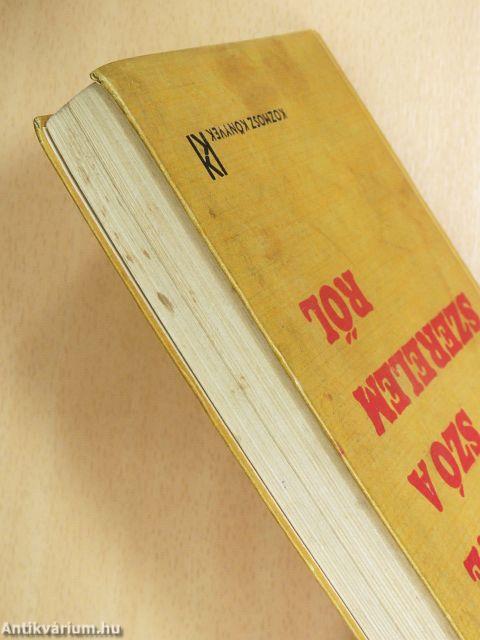 Őszinte szó a szerelemről