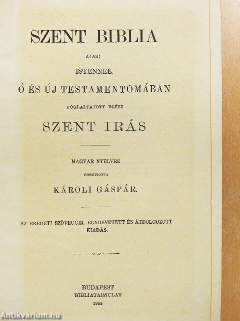 Szent Biblia